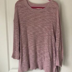 LOU & GREY Lilac Lightweight Sweater